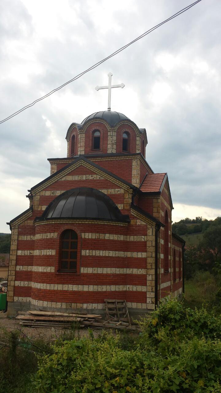 Изградња цркве - октобар 2015.године