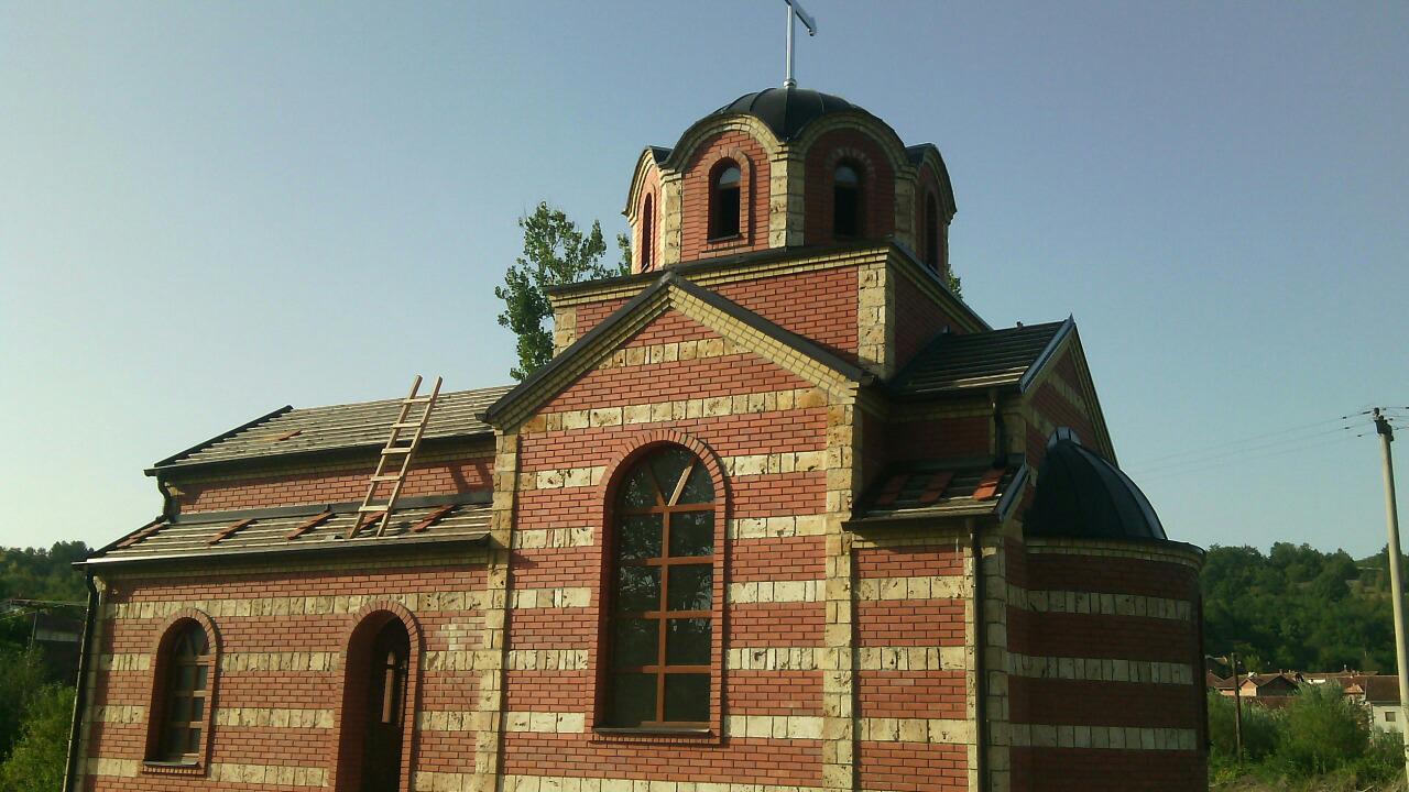 Изградња цркве - септембар 2015.године