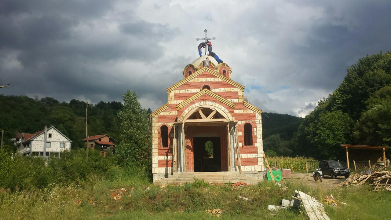 Изградња цркве - септембар 2015.године