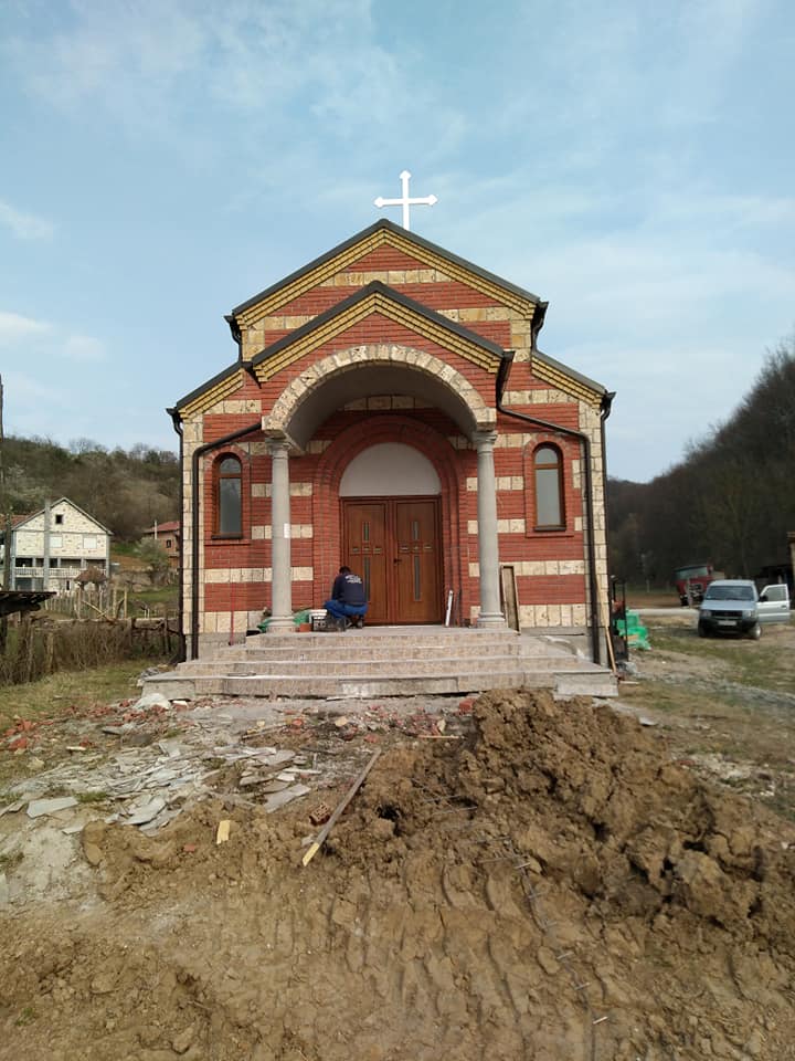 Изградња цркве - април 2019. године