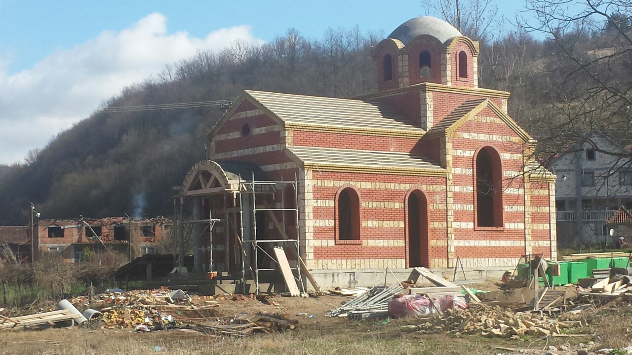 Изградња цркве - март 2015.године